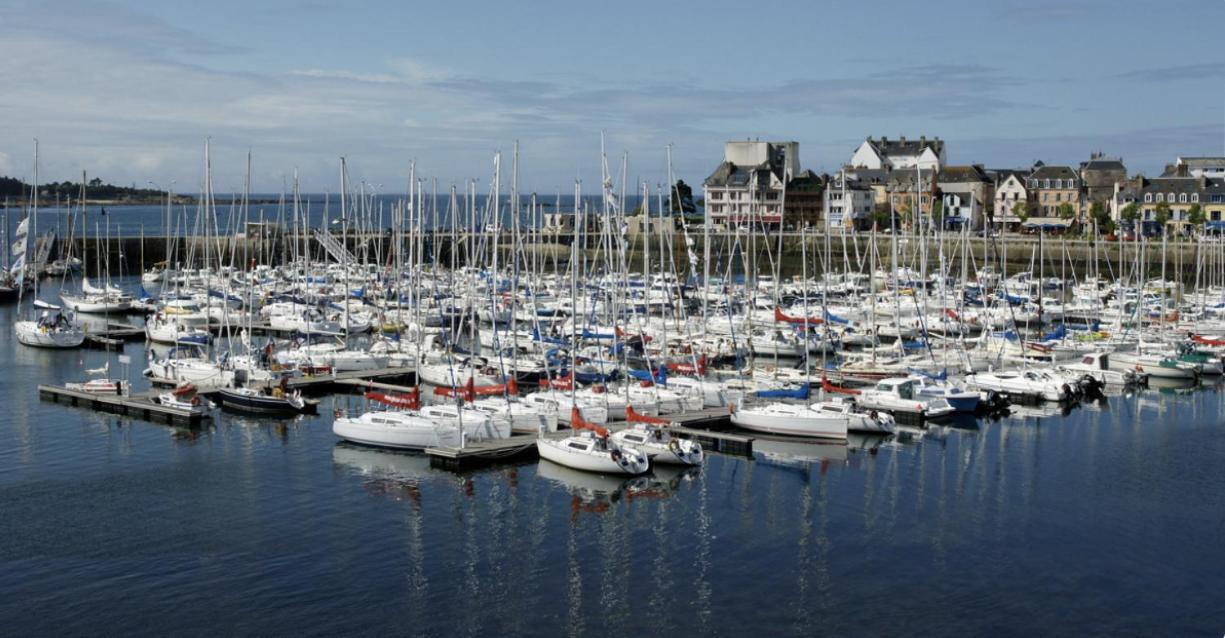 L'Hermine Terrasse Et Parking, 500 Plage Concarneau Zewnętrze zdjęcie